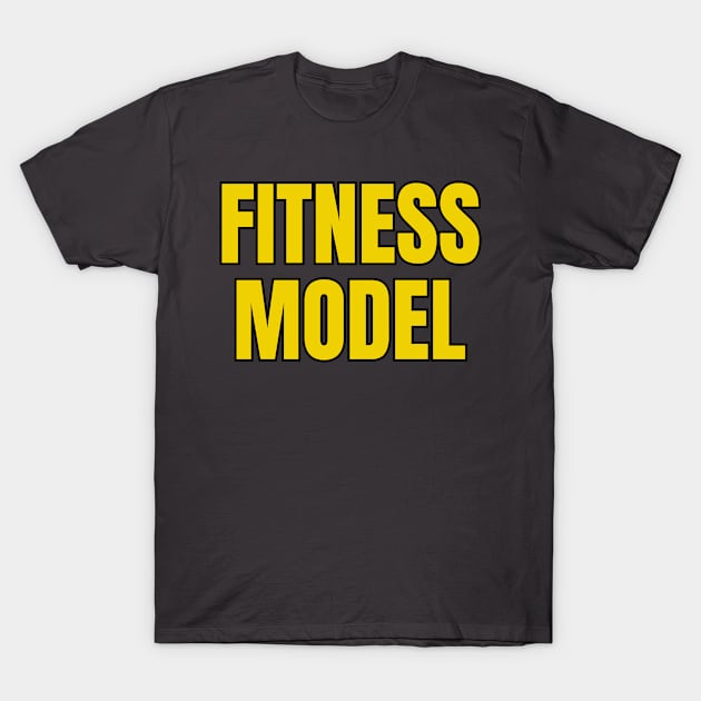 Fitness Model T-Shirt by Spatski